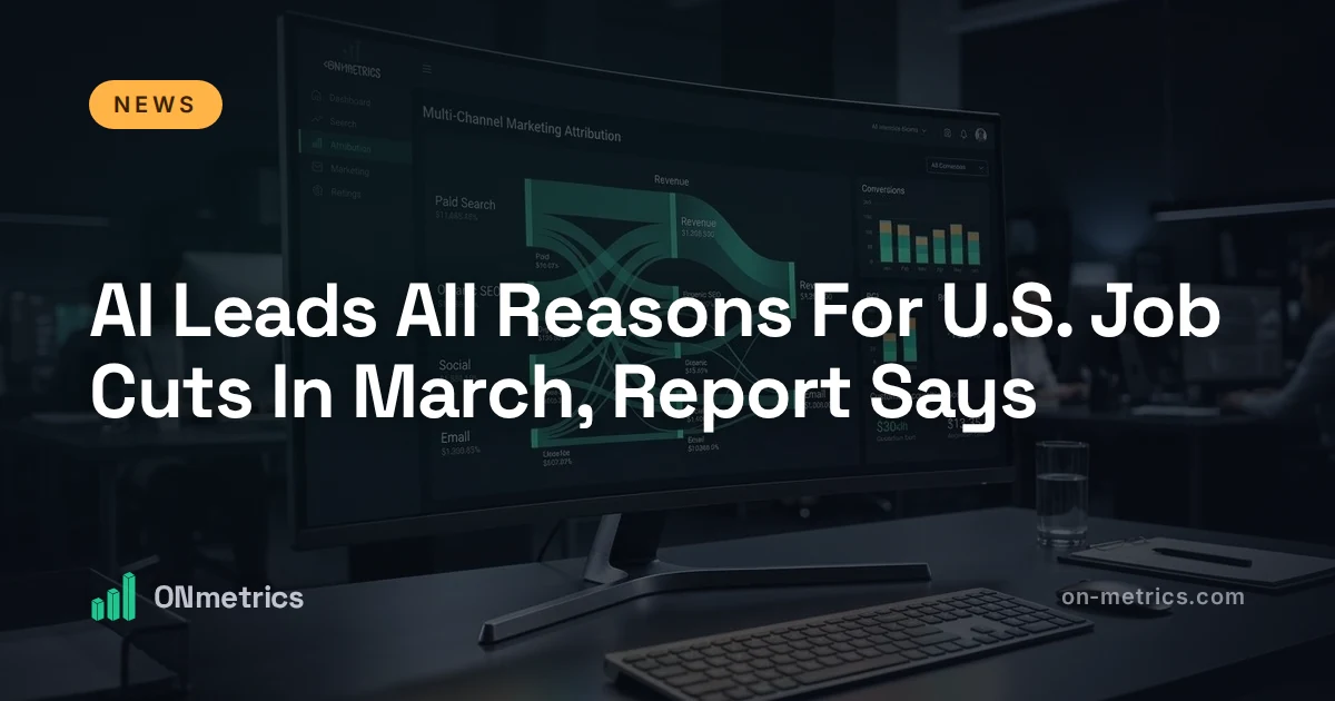 AI Leads All Reasons For U.S. Job Cuts In March, Report Says