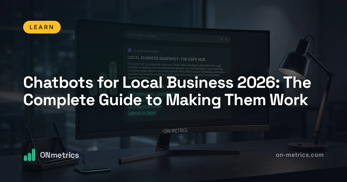 Chatbots for Local Business 2026: The Complete Guide to Making Them Work