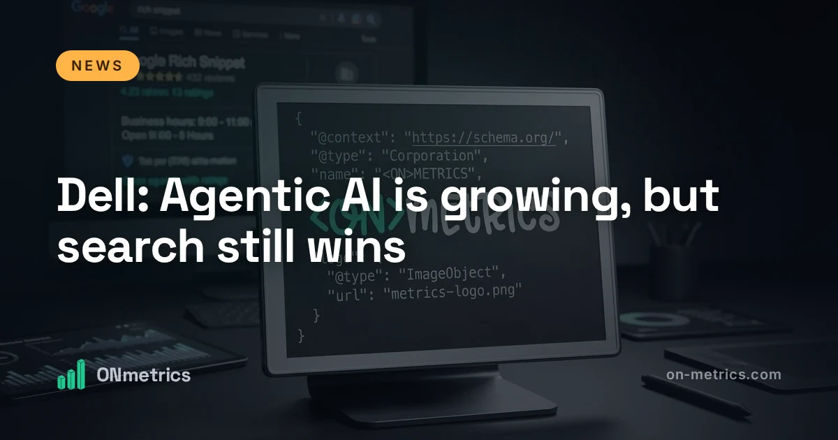 Dell: Agentic AI is growing, but search still wins