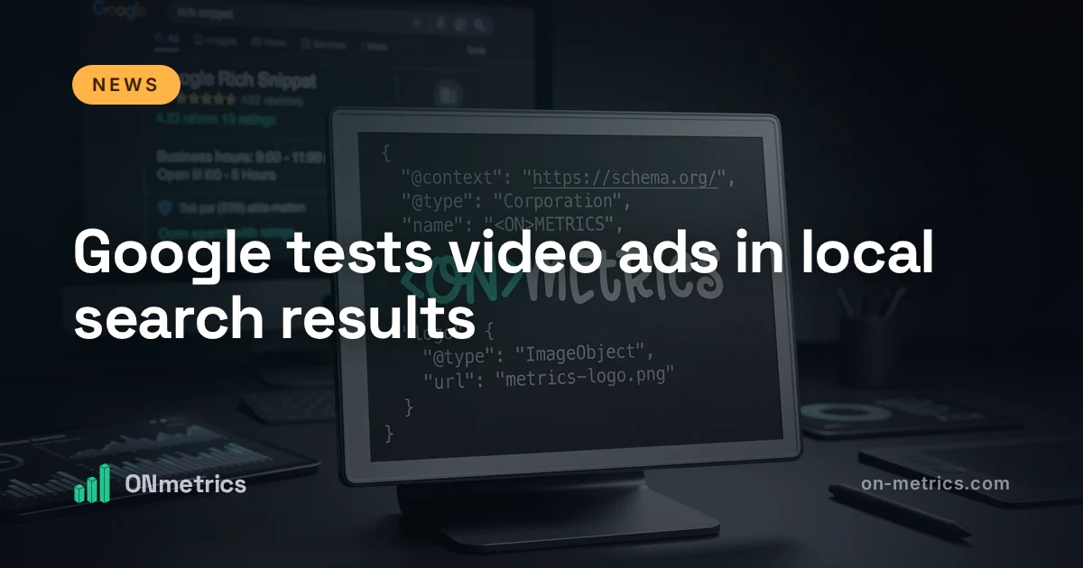 Google tests video ads in local search results